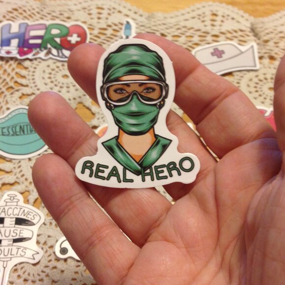 Medical / Nursing Theme Cellphone Stickers Bundle - Picture 8 of 8